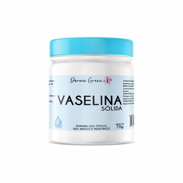 Imagem do produto VASELINA SÓLIDA 70G DERMA GREEN COSMÉTICOS