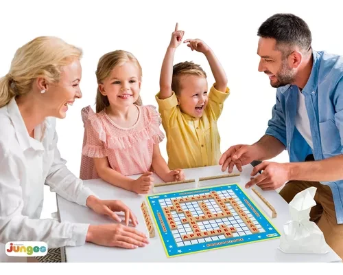 Imagem do produto Jogo Educativo Cruzadinha Alfabetização 120 Peças +7 Anos