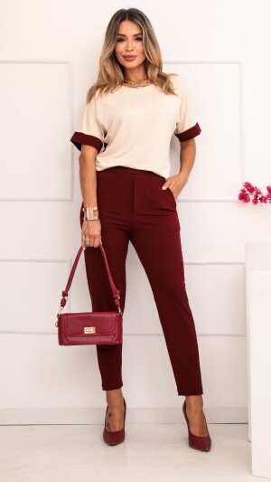 Foto1 - Conjunto Bicolor Feminino - Lazuli