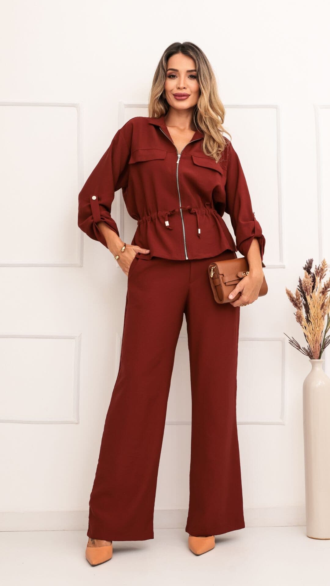 Foto 1 - Conjunto Feminino Maria de Calça