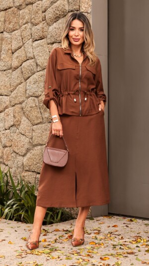 Foto1 - Conjunto Maria de saia