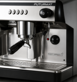 Foto2 - Máquina de Café Espresso Futurmat F3 2 Grupos Display Eletrônico 220V
