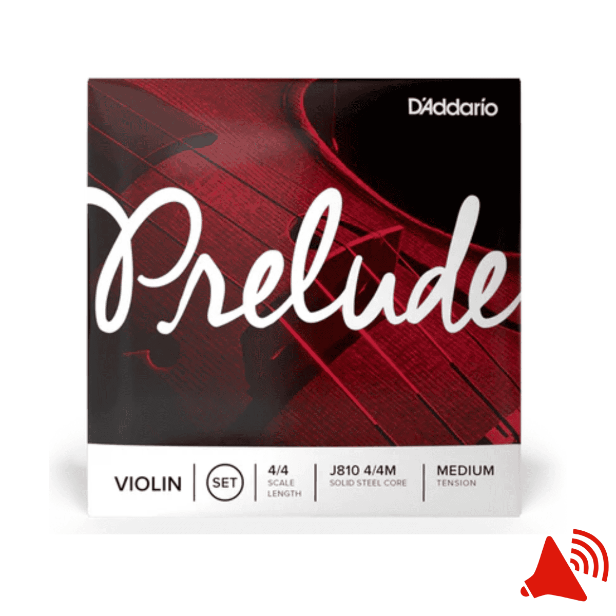 Imagem do produto Encordoamento para Violino D'Addario Prelude J810 4/4M Tensão Média
