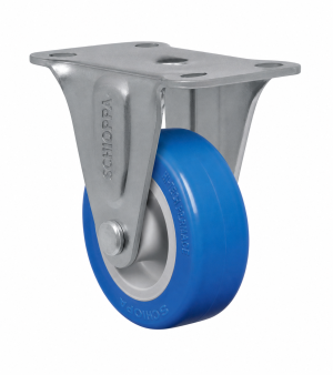 Foto1 - Rodízio Industrial L10 com Roda TP em Composto Termoplástico - GL210TP / GL310TP / GL410TP - Giratório sem Freio, com Freio e Fixo
