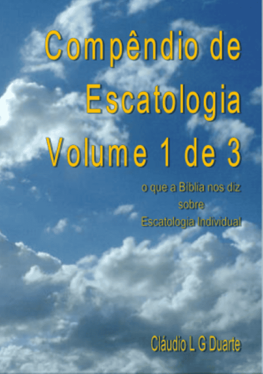 Imagem do produto COMPÊNDIO DE ESCATOLOGIA VOLUME 1