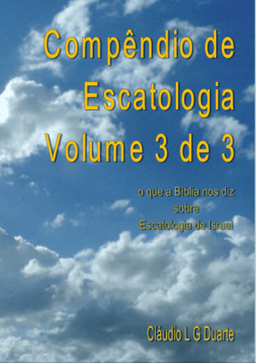 Imagem do produto COMPÊNDIO DE ESCATOLOGIA VOLUME 3