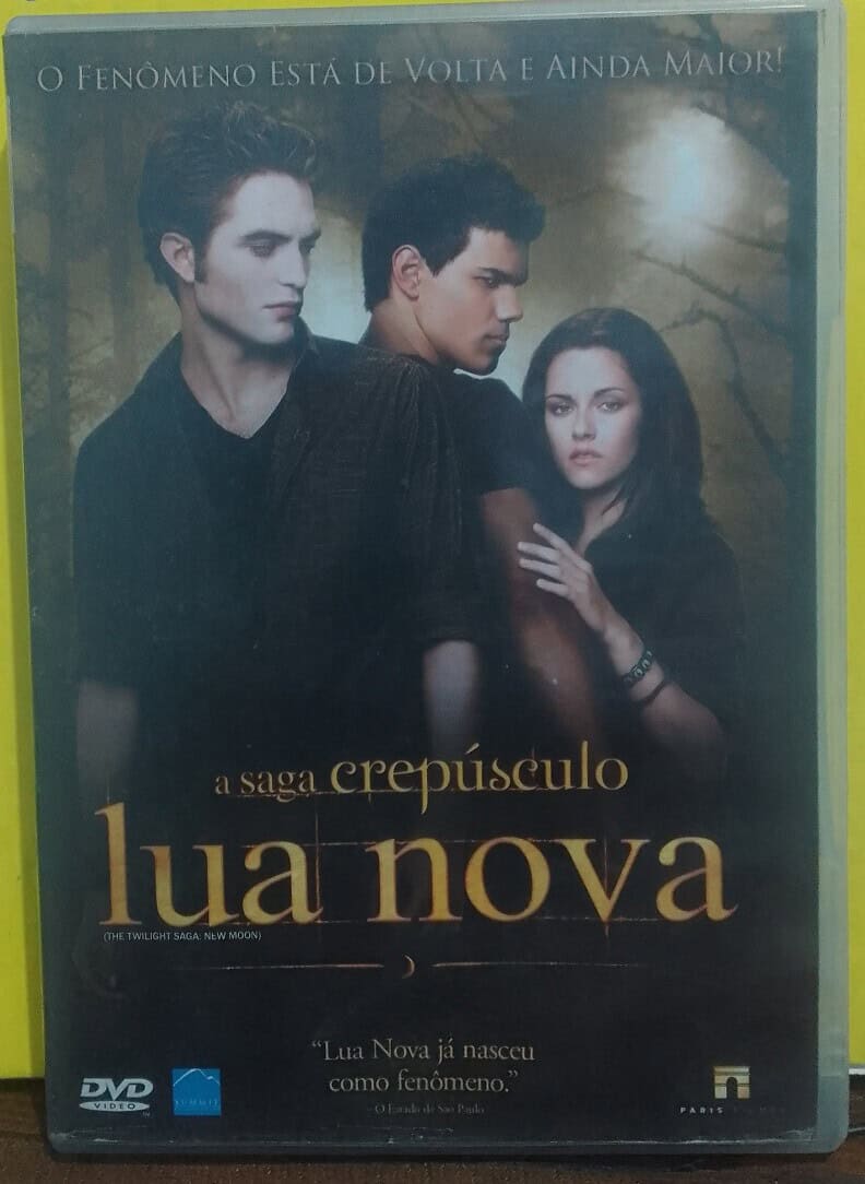 Imagem do produto A SAGA CREPÚSCULO - LUA NOVA (2009) - DVD SEMI NOVO