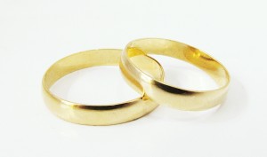Foto1 - Aliança de Casamento em Ouro 18K (4g 3,4mm)