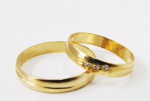 Foto1 - Aliança de Casamento em Ouro 18K (4g 3,5mm)