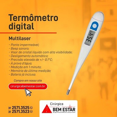 Foto 1 - Termômetro Digital