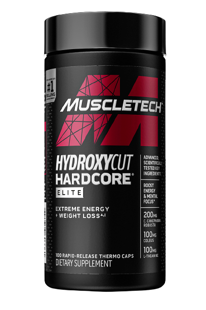 Foto 1 - Hydroxycut Hardcore Elite - Muscletech - 100caps