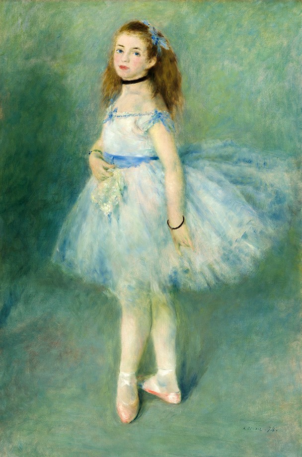 Foto 1 - A Dançarina Bailarina Balé Dança Pintura de Pierre Auguste Renoir em TELA