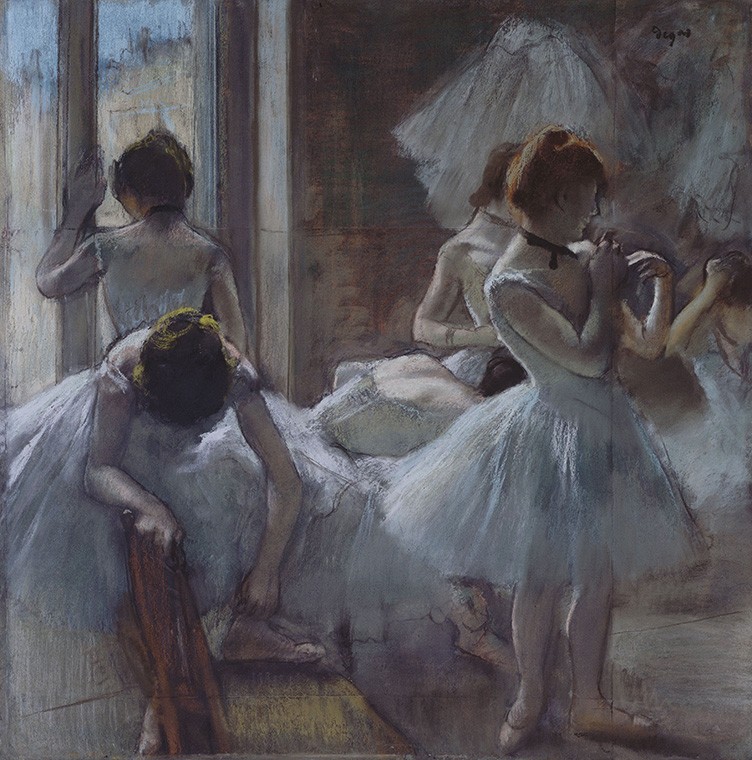 Foto 1 - Dançarinas Balé Bailarinas Ballet Dança Pintura de Edgar Degas em TELA