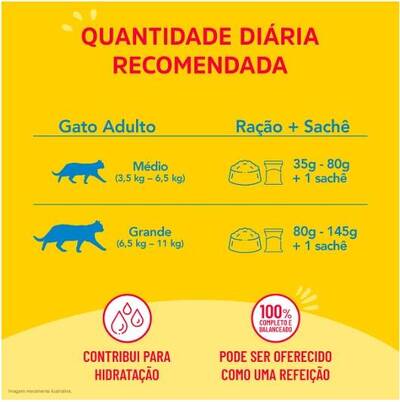 Foto3 - Sachê Friskies Peixe Branco ao Molho 85g